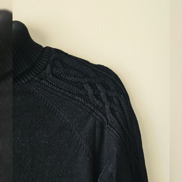 Victoria's Secret Black Sweater Dress by Moda (M) - Picture 2 of 5